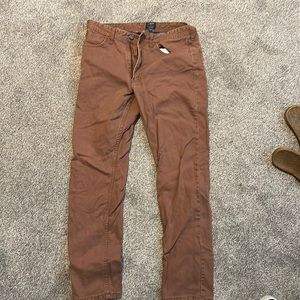 Men’s JCrew flannel lined chinos